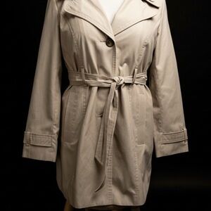 London Fog Classic Tan Trench Coat